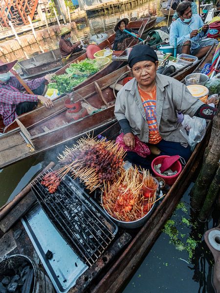 at the floating Market by Alex Neumayer