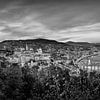Budapest Skyline schwarz-weiß von Manfred Voss, Schwarz-weiss Fotografie