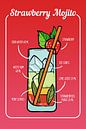 Strawberry Mojito Cocktail van ColorDreamer thumbnail