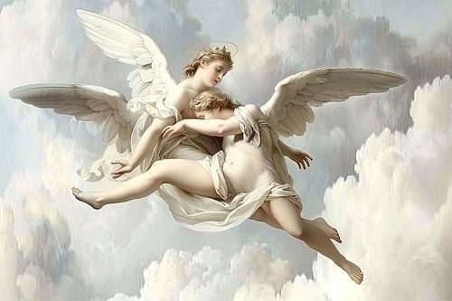 schilderachtig portret engelen klassiek