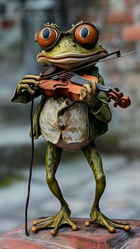 First violinist by Heike Hultsch