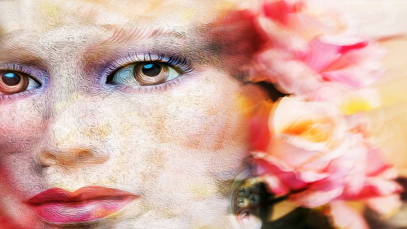 Mysteriöse Abstraktion von Alida van Luijn-Toet