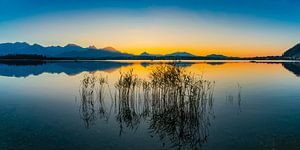 Sonnenuntergang, Hopfensee