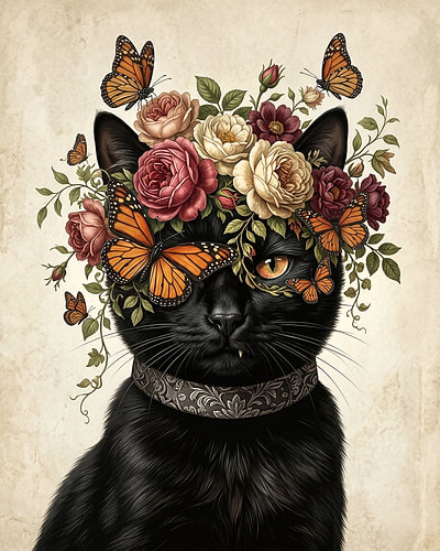 Kater NOCSI als Rosenkoenig von Pia Schneider