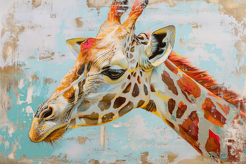 Giraffe von Poster Art Shop