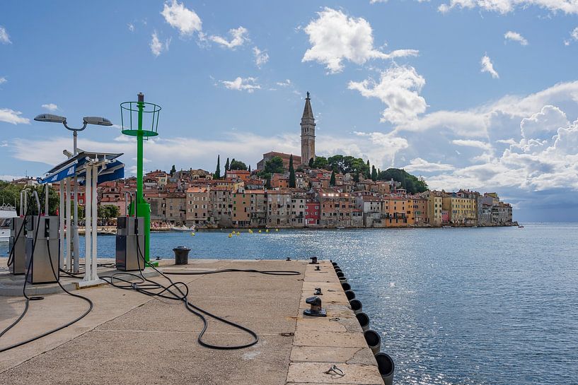 Tankstelle Rovinj von Edwin Boer