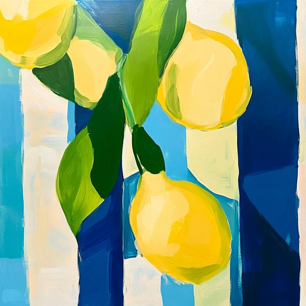 Zitronenstrauß von Poster Art Shop