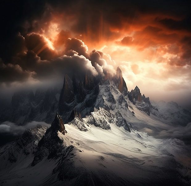 Landschaft von fernlichtsicht