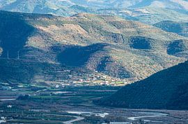 The mountains of Berat by Werner Lerooy