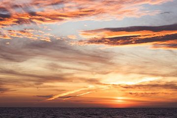 Lever de soleil sur la Costa espagnole sur Peter Haastrecht, van