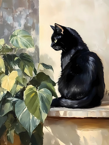 Zwarte kat
