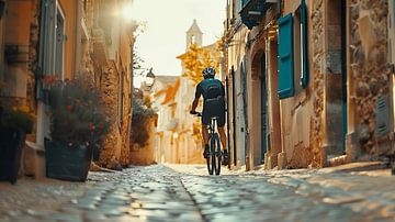 cycling by PixelPrestige