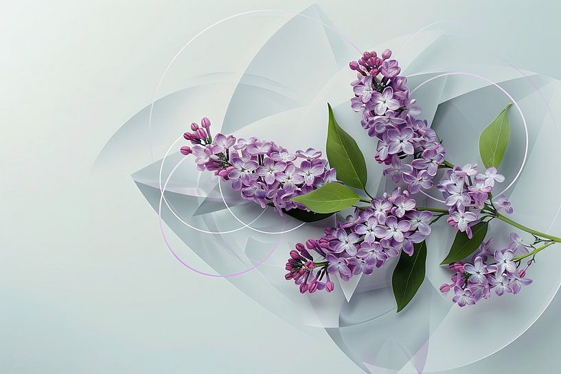 Zinnien von Poster Art Shop