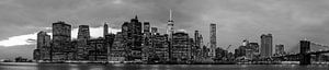 Panorama de l'horizon de New York sur Thomas van Houten