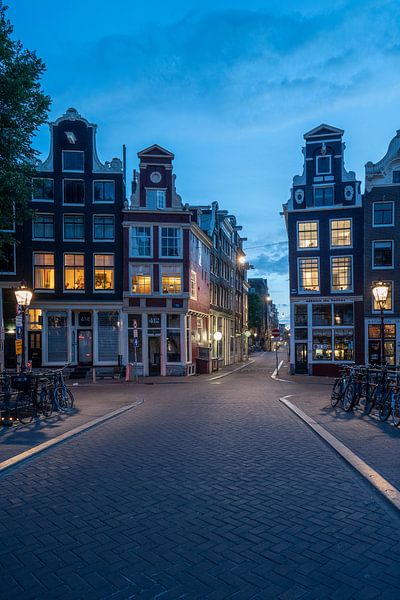 Stadsgezicht Amsterdam van Manuuu