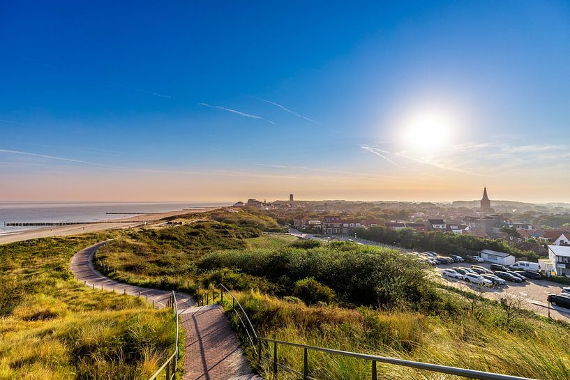 Domburg in the morning sun by Danny Bastiaanse
