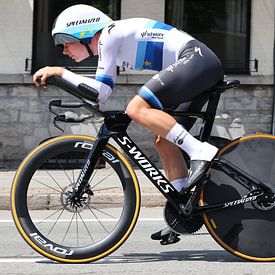European time trial champion Lotte Kopecky by FreddyFinn