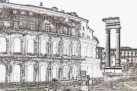 Marcellustheater, Rom von Gunter Kirsch