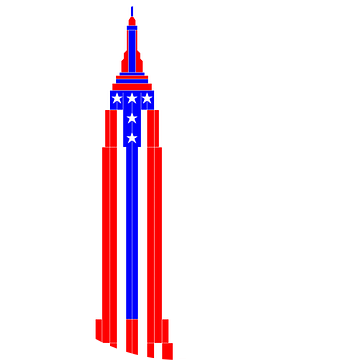 New York City (Empire State Building) van Marcel Kerdijk