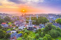Spijk Groningen bij Zonsopkomst van Droninger thumbnail