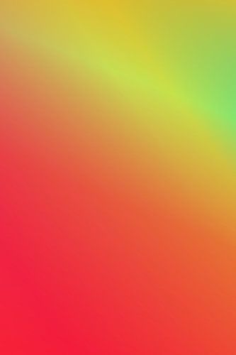 Neon kunst. Moderne abstracte minimalistische kunst. Kleurverloop in rood, oranje, geelgroen