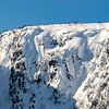 Njupeskärs waterval in de winter van Leo Schindzielorz