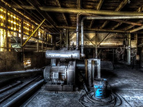 Abandoned German factory