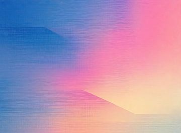 Blauw Roze | Blauw Roze van Modern Collection