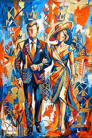 King Willem-Alexander and Queen Maxima by Patrick Ouwerkerk