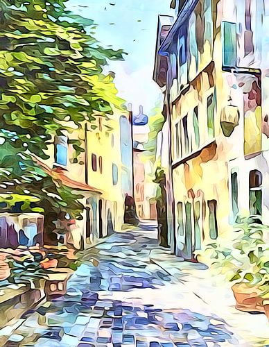 Überlingen on Lake Constance, motif 2