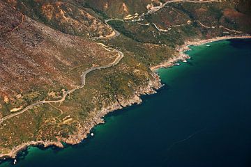 Cape peninsula aerial view VI by Meleah Fotografie