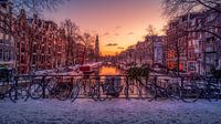 Als het sneeuwt in Amsterdam