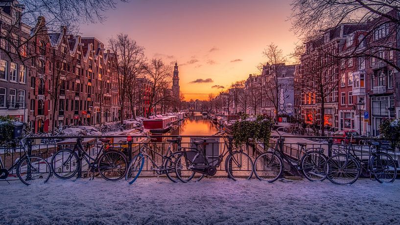 Wenn es in Amsterdam schneit von Georgios Kossieris