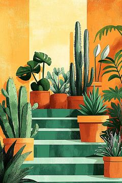 Desert Vibes in Terracotta no.3 van Studio BB
