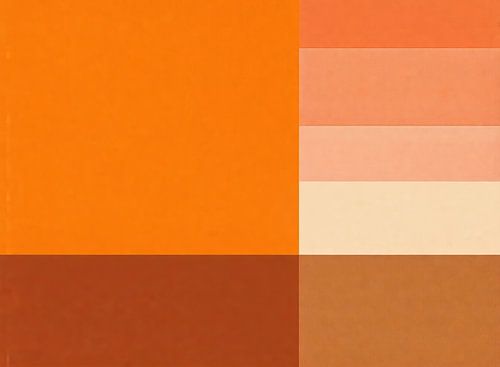 Zones de couleur horizontales