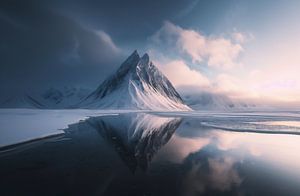 Traumhafte Küstenlandschaft am Morgen