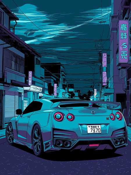 Anime Auto von Vicky Hanggara