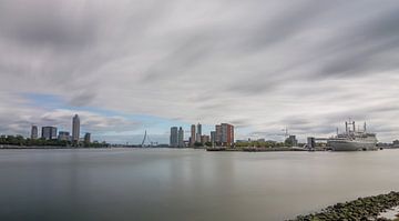 Panorama Rotterdam vanaf Charloisse hoofd van Patrick Verhoef