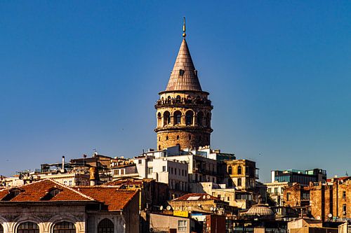 Galata Bezirk mit Galaturm