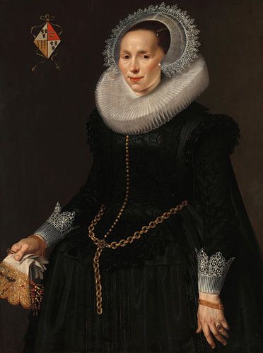 Portret van Johanna le Maire (ca. 1601-60), Nicolaes Eliasz Pickenoy