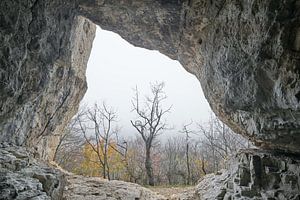 Blick aus der Höhle