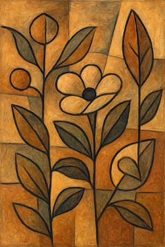 Dekorative florale Malerei. von Galerie Hoppenbrouwers