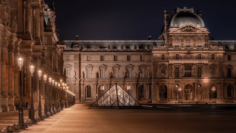 Louvre, Paris von Photo Wall Decoration