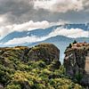 Monastère de la Sainte Trinité de Meteora en Grèce. sur Ron van der Stappen