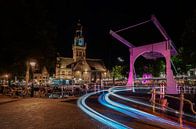 Gebäude und Zugbrücke der Alkmaar Waag von Dennis Donders Miniaturansicht