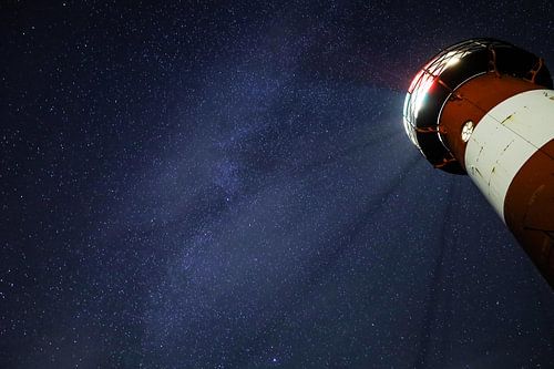 Westkapelle Leuchtturm mit Sternen