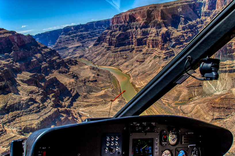 Hélicoptère Grand Canyon par Marcel Wagenaar