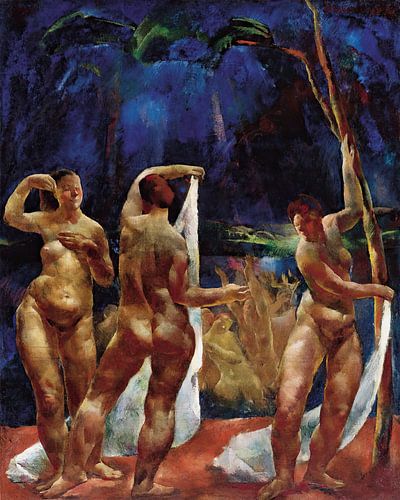 Vilmos Aba-Novák - Female Bathers