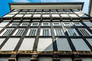 gevel van het oude stadhuis in Hattingen van Dieter Walther