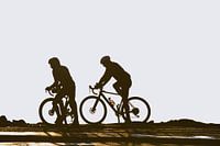 Runde Südmole IJmuiden mit Sonnenuntergang